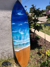 Load image into Gallery viewer, Surfboard - Collab with @Willowood_designsco

